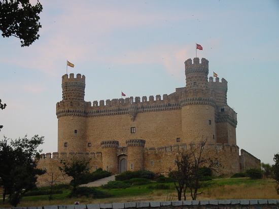 Castillo de los Mendoza en Manzanares el Real
