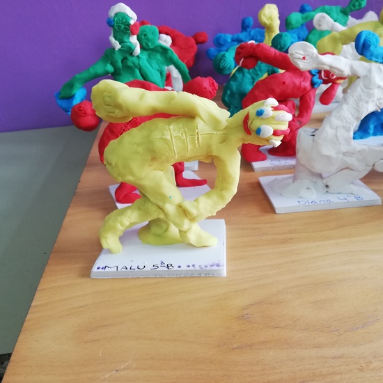 Taller de Arte. Discóbolo de Mirón 8