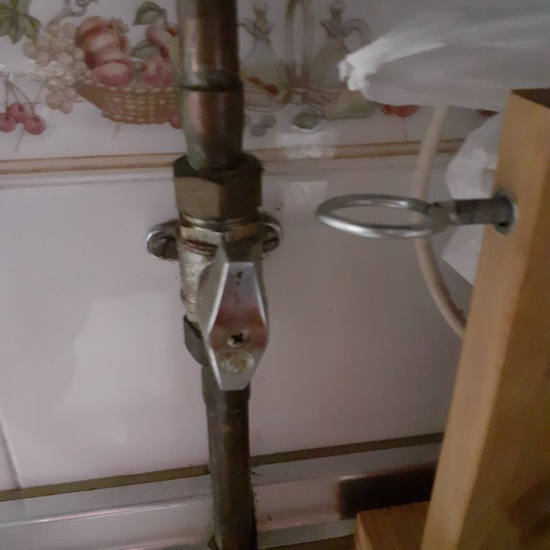 llave de corte de gas