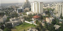 Vista panorámica de la ciudad de Amman, Jordania