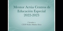 CEIP Pedro Muñoz Seca. Mentor actúa Educación Especial 
