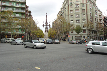 Avenida Gaudí, Barcelona