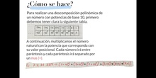PRIMARIA - 6º - DESCOMPOSICIÓN POLINÓMICA DE UN NÚMERO - MATEMÁTICAS