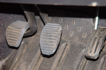 Pedales de automóvil