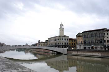 Puente sobre el Arno, Pisa