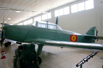 Avioneta, Museo del Aire de Madrid