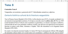 Lengua II Tema 8 Clase 77 20260520 - Vanguardias y generación del 14