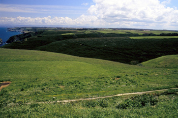 Rasa costera hacia oriente del Cabo de Peñas, Gozón, Principado