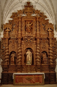 Retablo barroco, Huesca