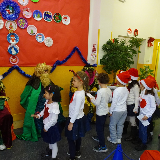Visita de los Reyes Magos 1. Curso 19-20 20