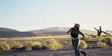 Juego de pelota en el desierto, Namibia