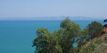 Mar Mediterráneo desde Sidi Bou Said, Túnez