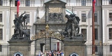 Puerta de Matías en el Castillo de Praga