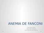 Anemia de Fanconi