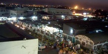 Puerto de Djibouti de noche, Rep. de Djibouti, áfrica