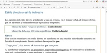 Lengua I Tema 3 Clase 33 20260128 - Estilo directo y estilo indirecto