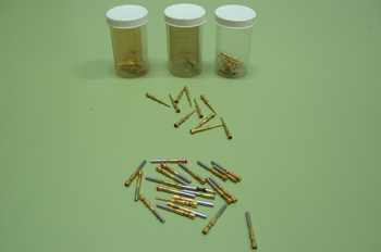 Zunchadoras fijas de pines de conectores eléctricos