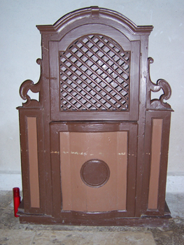 Confesionario, Sacramenia, Segovia, Castilla y León