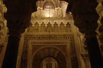 Mihrab de la Mezquita de Córdoba, Andalucía