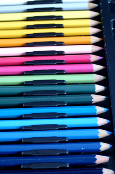 Caja de lapices de colores