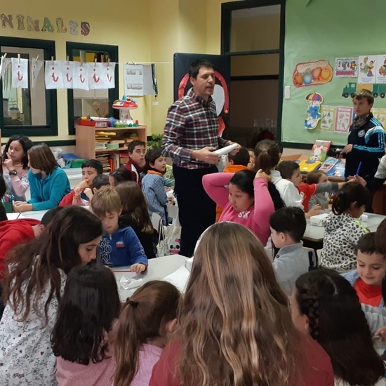 Clase hermanada con 5 años 4