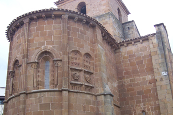 ábside, Iglesia de San Juan de la Rabanera, Soria, Castilla y Le