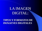 Formatos de imágenes digitales (ODP)