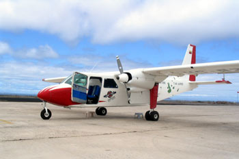Avioneta bimotor y Taxi aéreo, Ecuador