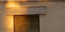 Ventana con dintel.