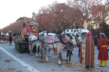 Carroza de Cabalgata de Reyes, Madrid
