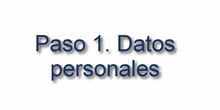 Petición de destinos 2019. PASO 1 NO VÁLIDO