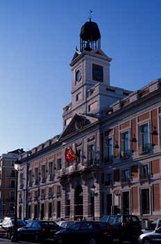 Puerta del Sol, Casa de Correos, Madrid