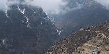 Namche Bazaar, vista de arriba