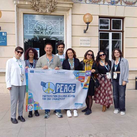 Spanish Erasmus+ team at TCA in Lisbon