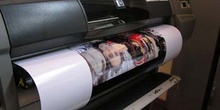 Plotter de impresión sobre plásticos sistema hp