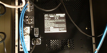Monitor SDI panel trasero