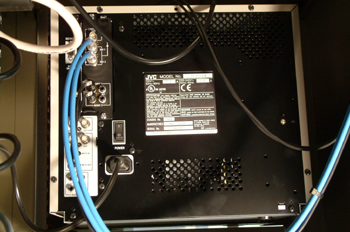 Monitor SDI panel trasero