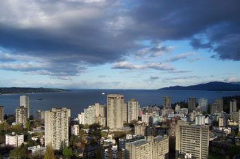 Amanecer en la Bahía inglesa, Vancouver