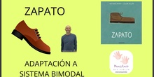 CUENTO ZAPATO BIMODAL