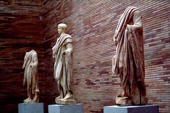 Interior del Museo Romano de Mérida, Badajoz