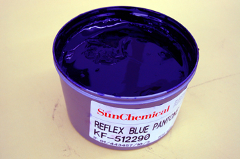 Bote tinta pantone rerflex blue