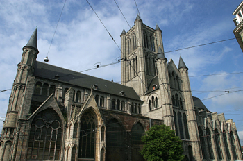 Iglesia de San Nicolás, Gante, Bélgica