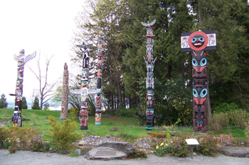Totems, Parque Stanley, Vancouver