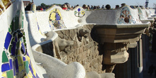 Banco serpenteante, Parque Güell, Barcelona