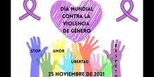 Día Internacional contra la Violencia de Género en el C.E.I.P. Bilingüe "Ntra. Sra. de la Soledad"