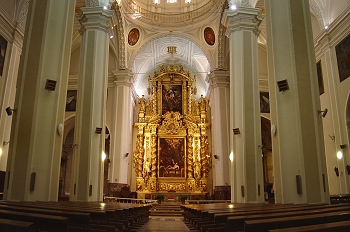 Espacio interior de LA REAL BASíLICA DE SAN LORENZO DE HUESCA
