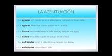 PRIMARIA - 5ºA - LA ACENTUACIÓN - LENGUA - FORMACIÓN 