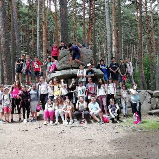 VIAJE FIN DE CURSO. 3º - 6º. Puerto de Canencia. 11