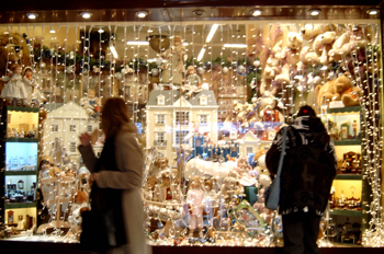 Escaparate de una juguetería