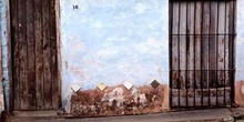 Fachada de casa, Cuba